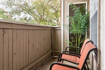 Large patio
